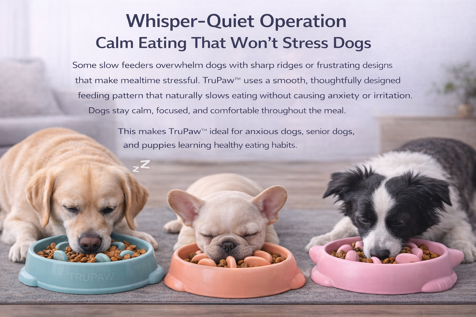 Whisper-Quiet Operation